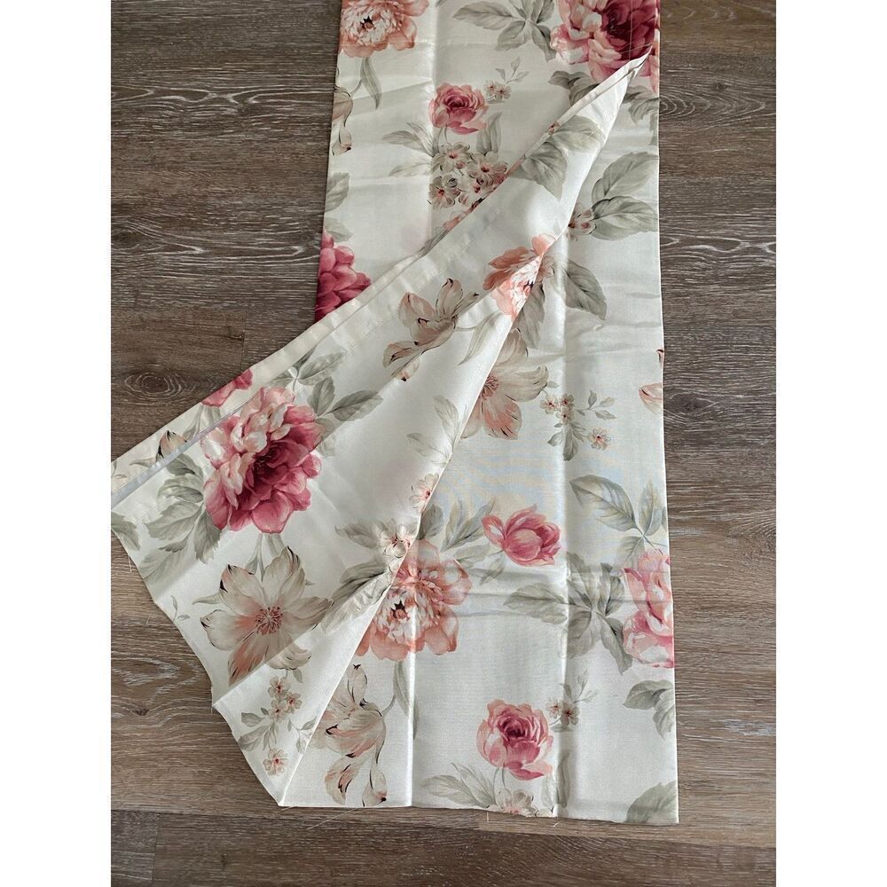 Jacklyn Smith Floral Valance Set